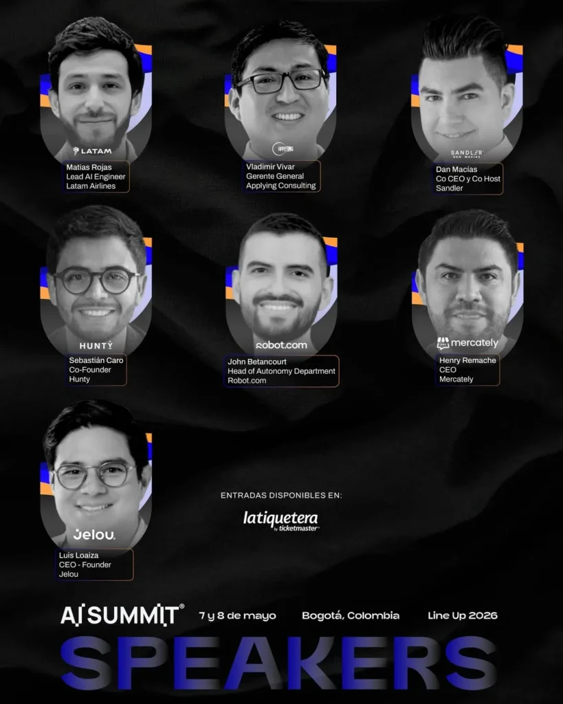 El AI Summit Colombia llega a Bogotá este 7 y 8 de mayo, el encuentro ...